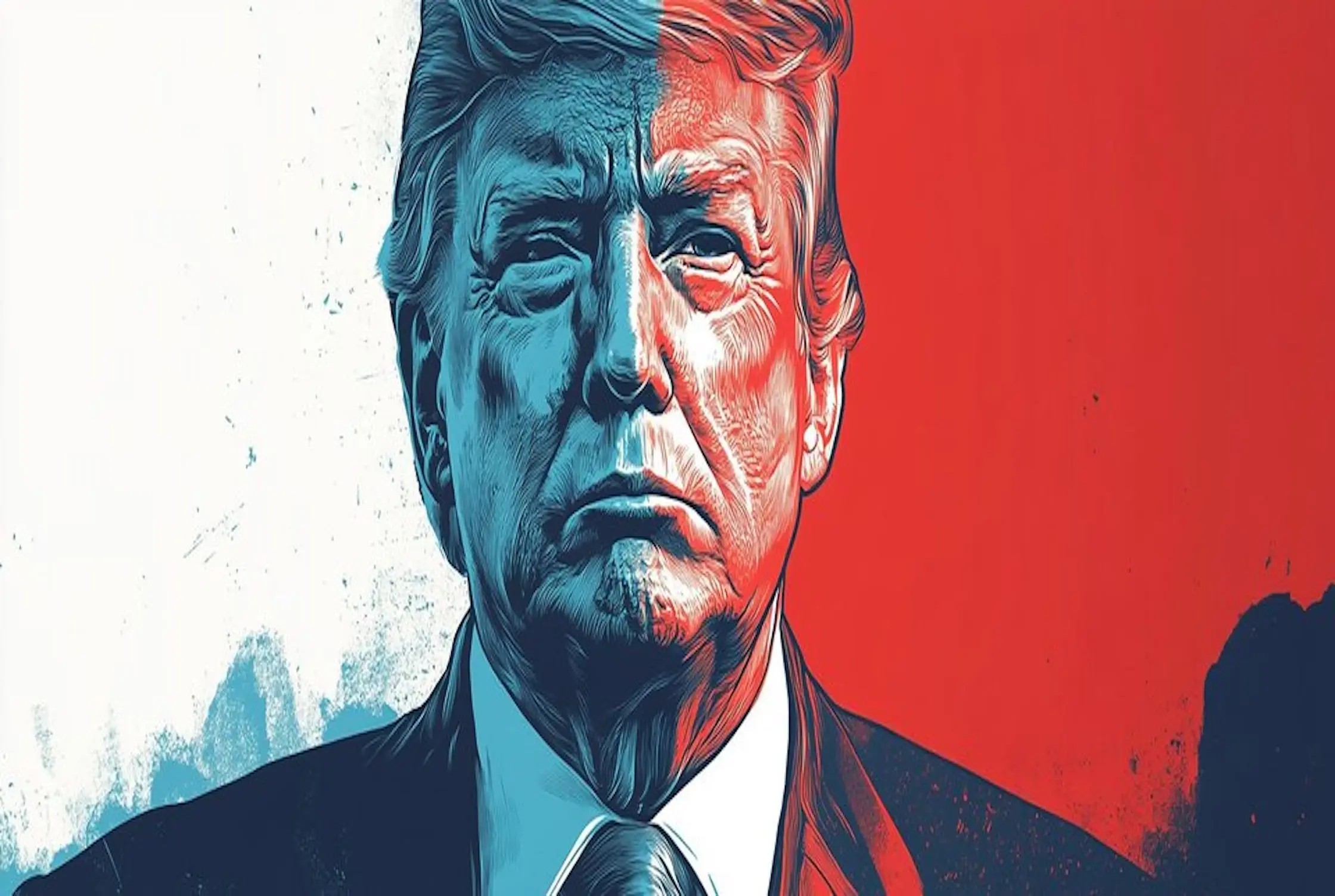 Donald Trump PNG: Eye-Catching Political Stickers & Logos 